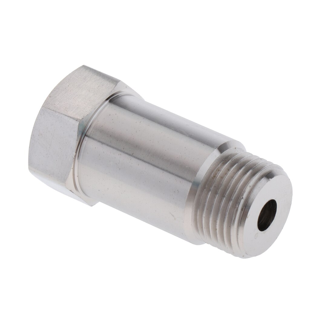 Oxygen Extender Spacer Spacer Spacer Straight Universal For Oxygen Sensor Stainless Steel