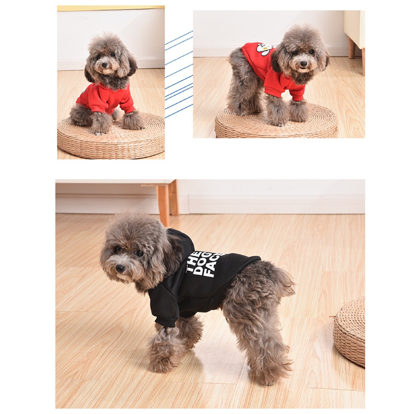 Drie Kleuren Van Herfst En Winter Kleding Halve Lengte Kat En Hond Huisdier Twee-Been Trui, -Selling Warme Trui In #40