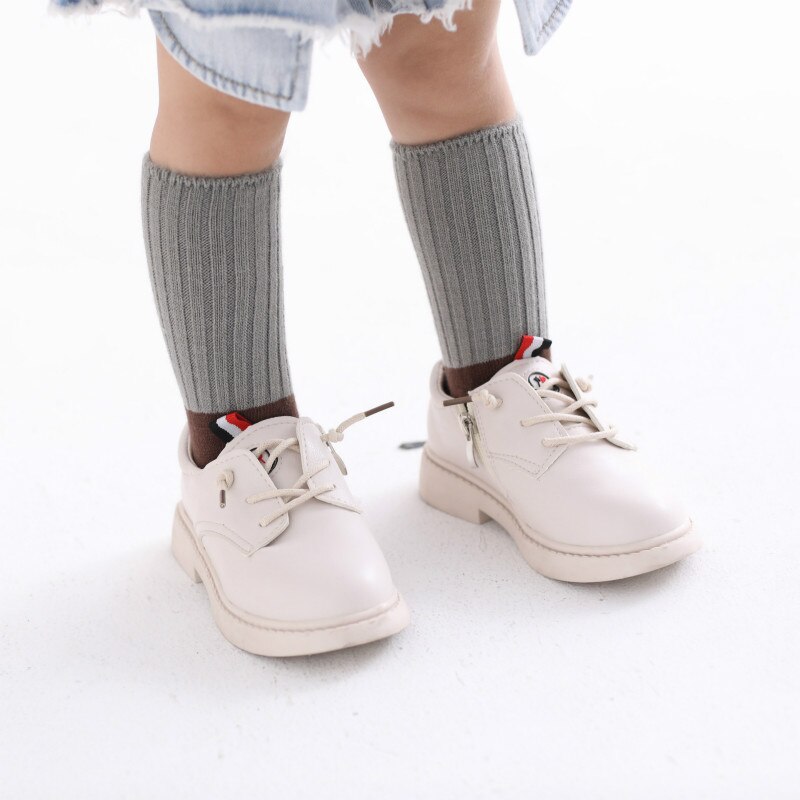 Calcetines gruesos de algodón para bebé, niño y niña, de 1 a 9 años, 6 par/lote