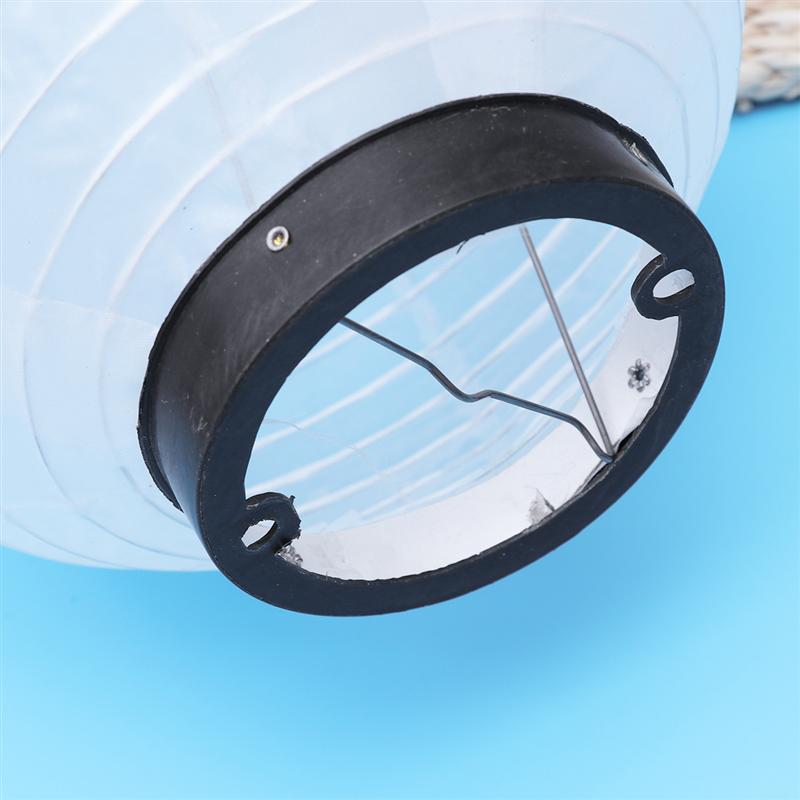 Styl japońnarty lampiony papierowe składane owalne latarnie dekoracyjne wiszące ozdoby