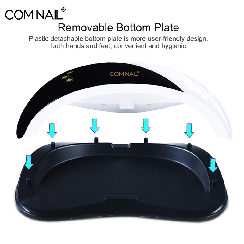Lámpara Ultravioleta para ventilador de refrigeración integrado de uñas 10s secado rápido todo tipo de esmalte de uñas de Gel LED UV secador de uñas