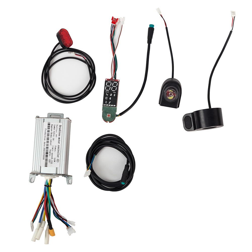 36V 350W Controller Dashboard Beschleuniger Roller Für E-Scooter Controller Dashboard Beschleuniger Roller Ersatzteile Set