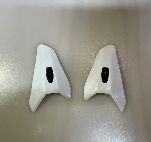 Motorcycle Helmet Air Vent Air Vent Cover Front Vents Street For Arai TC3 helmet Tour Cross3: Ivory