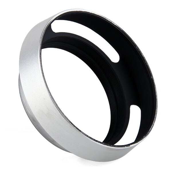 37 39 40.5 43 46 49 52 55 58 62 67 mm metal Lens Hood for Leica M Voigtlander Summicron camera Lens silver