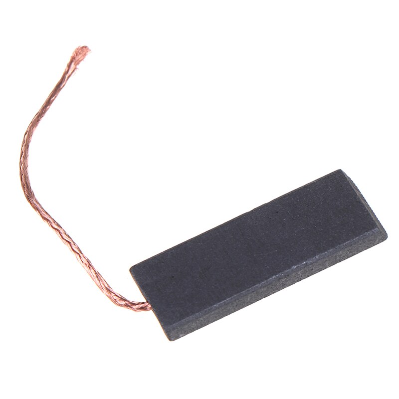 2 stk god sort kulbørste motor 5*13.5*40mm med 70mm længde ledning til vaskemaskine