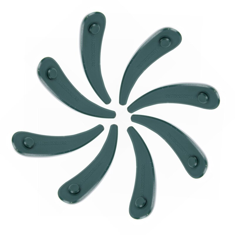 Plastic Bladed Grass Strimmer Durable Trimmer Plastic Garden Accessories Lawn Mower Plastic Blade 1/10/25/50/100pcs