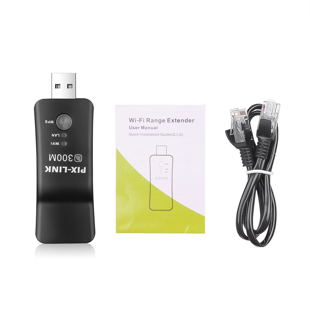 Kebidu mini langaton 300 mbps tv verkko wifi ep -2911 sovitin wps wi-fi toistin rj -45 verkkokaapeli samsung lg sony tv