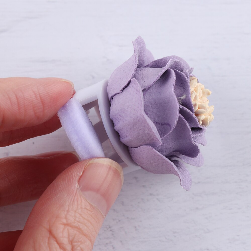 Bil luftventil parfyme 8 farger blomstertype duft autouttak luftfrisker solid duft bilstyling autodekor