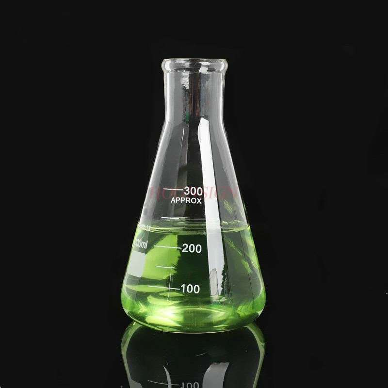 Erlenmeyer – flacon doseur en verre, 300ml, instrument en verre, expérience chimique