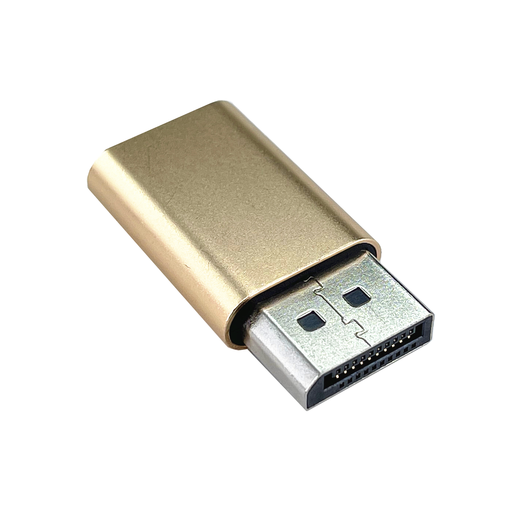 DP - DisplayPort Display Emulator EDID Emulator Plug 2K (fit Headless 2560x1600@30Hz) 4K 4096x2160@60Hz Display Port Dummy Plug