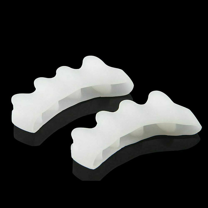 1 Pair Silicone Straightener Separator Gel Toe Bunion Spreader Corrector Cushion Tools Foot Thumb Valgus Protector