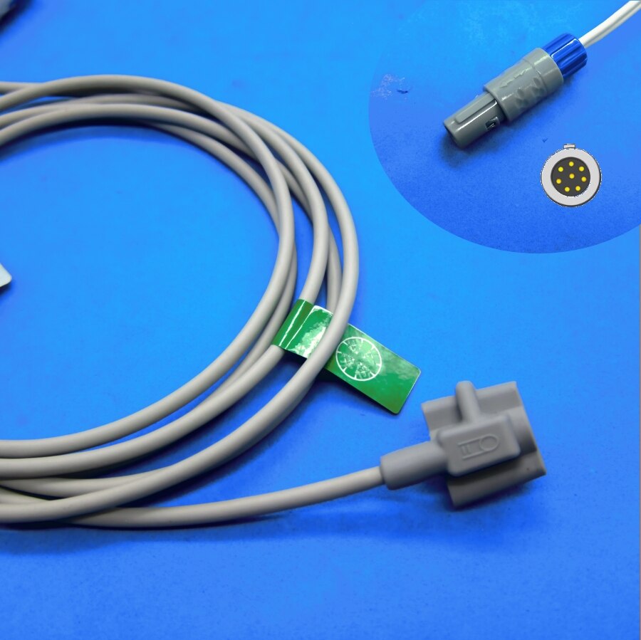 Long cable AWT adult finger clip spo2 sensor for zondan nellcor patient monitor: Neonate silicone