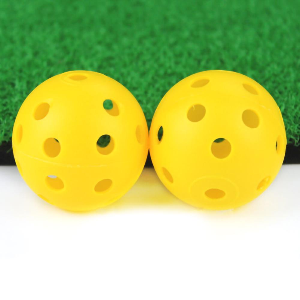 20PCS Random Color Golf Hollow Golf Practice Training Sports Ball 41mm 35P