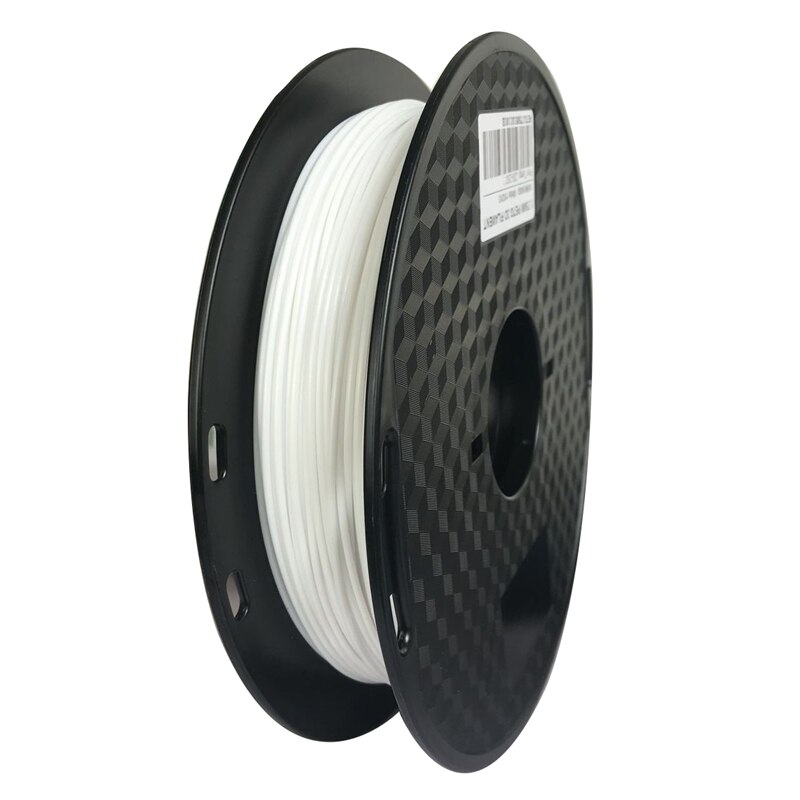 Filamento de impresora 3D, material cerámico de imitación, de alto brillo, burlable, 0,5 KG, 1,75 MM, plástico de impresión: whitePVB 0.5kg