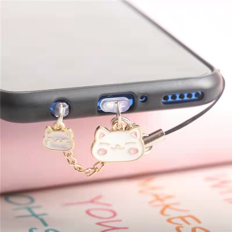 Matkapuhelimen pölytulppa osta yksi, saat yhden ilmaiseksi iphoneen matkapuhelimen pölytulppa huawei xiaomi mito samsung matkapuhelin oppo type-: Hopea