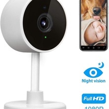 1080 P Wifi Thuis Smart Camera, Draadloze Indoor 2.4G Ip Security Surveillance Met Nachtzicht, monitor Met Ios, Android App