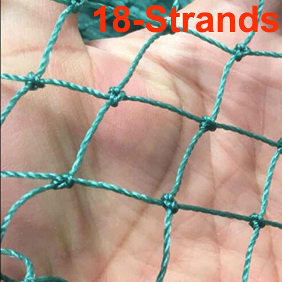 Valla antiaves pesada de 18 hebras, valla anti ciervos, cerca de jardín y cultivos, cercado protector, malla antiaves, ciervos, gatos, perros, red para pollos