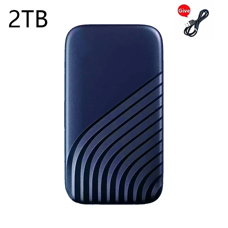 Lenovo 128TB High Speed SSD External Hard Drive USB3.1 Type-C Portable Storage for Laptop/PC 2TB 4TB 8TB Flash Drive