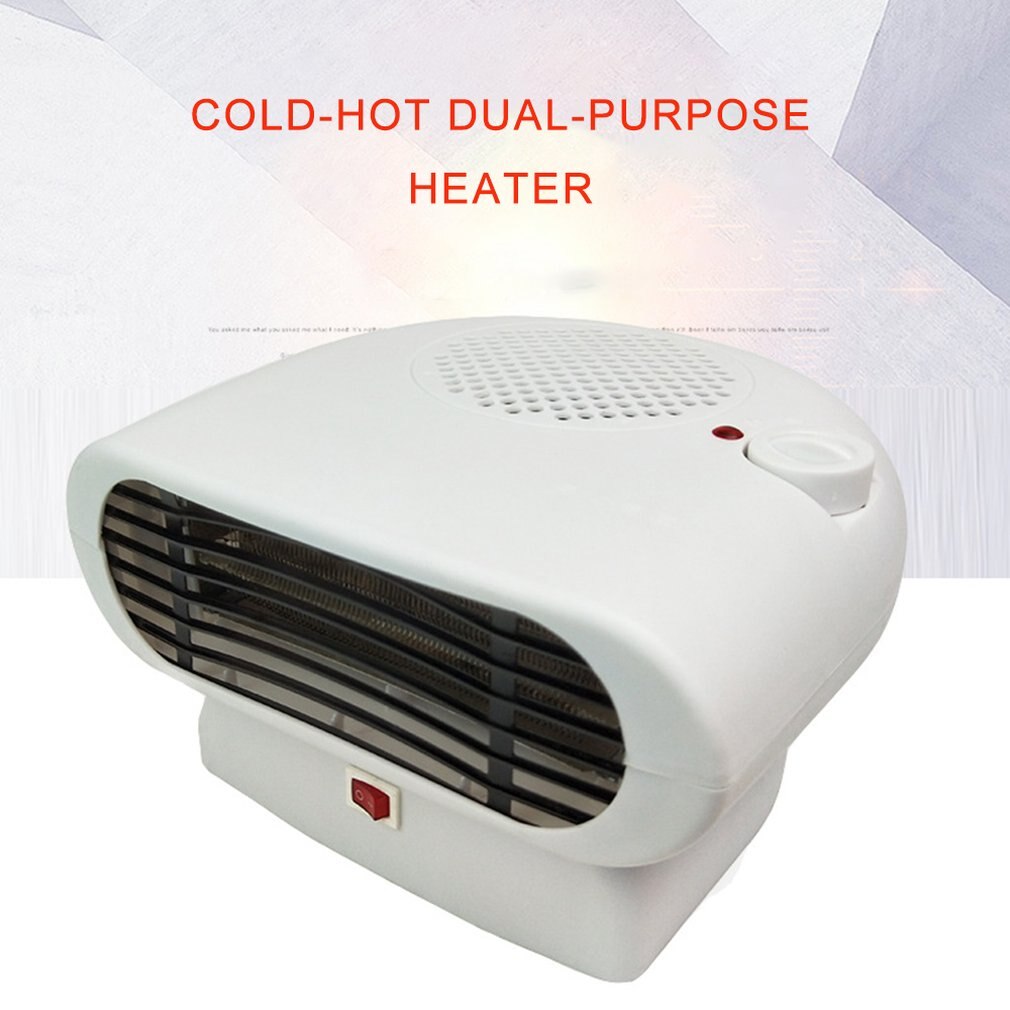 Office Home Winter Heater Small Heating And Cooling Dual-Use Small Air Conditioning Shaking Head Portable Heater