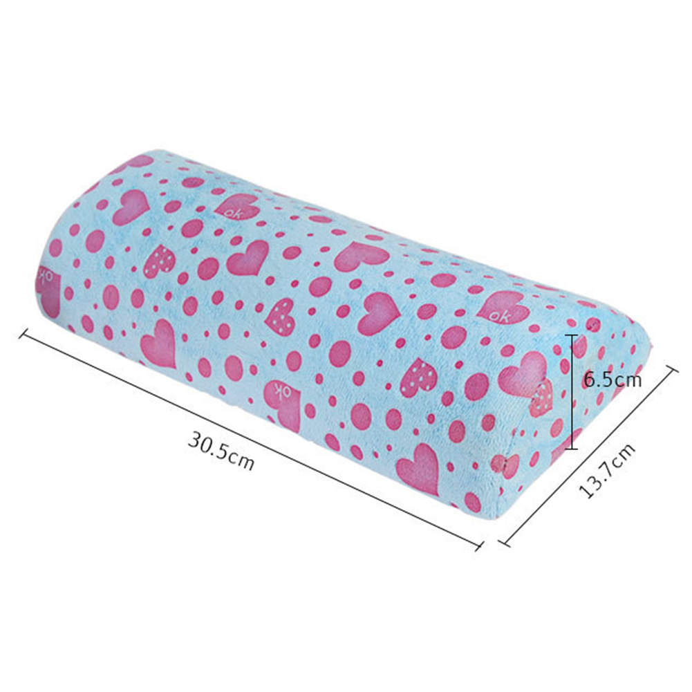 Heart Removable Soft Nail Art Hand Cushion Pillow Arm Rest Support Manicure Tool