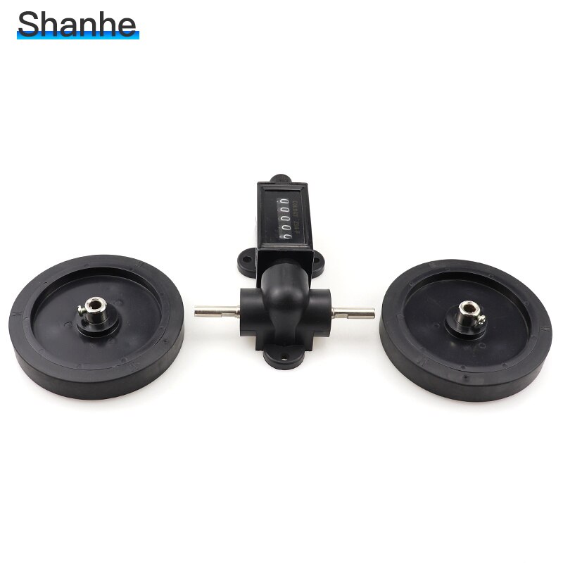 Z94-F Mechanical Wheel Meter Counter 5 Digits Spinning Cable Plastic Film Leather Length Measurement Counter