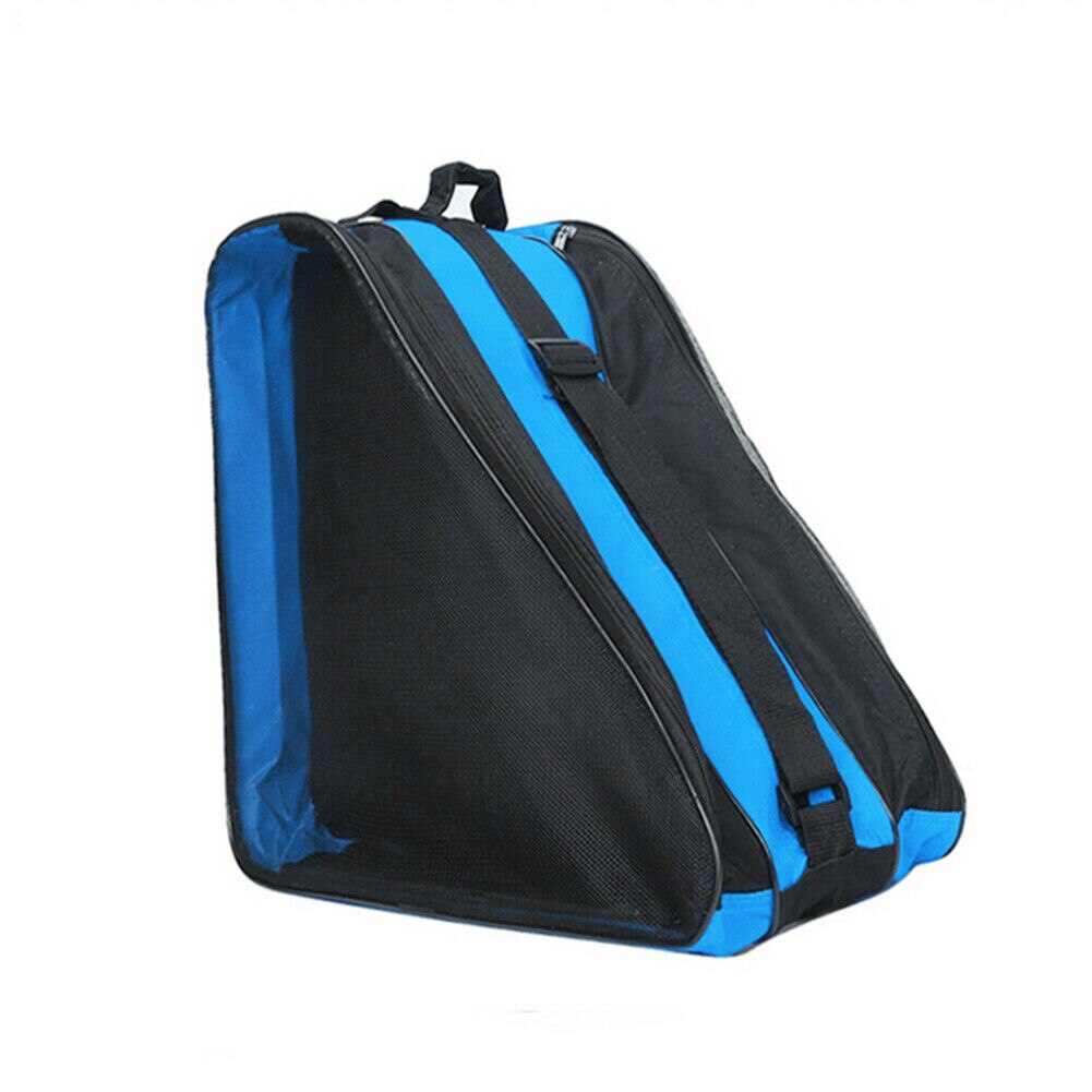 Rulleskøjteskøjtebæretaske med skulderrem til børn, voksne  b2 cshop: Blå