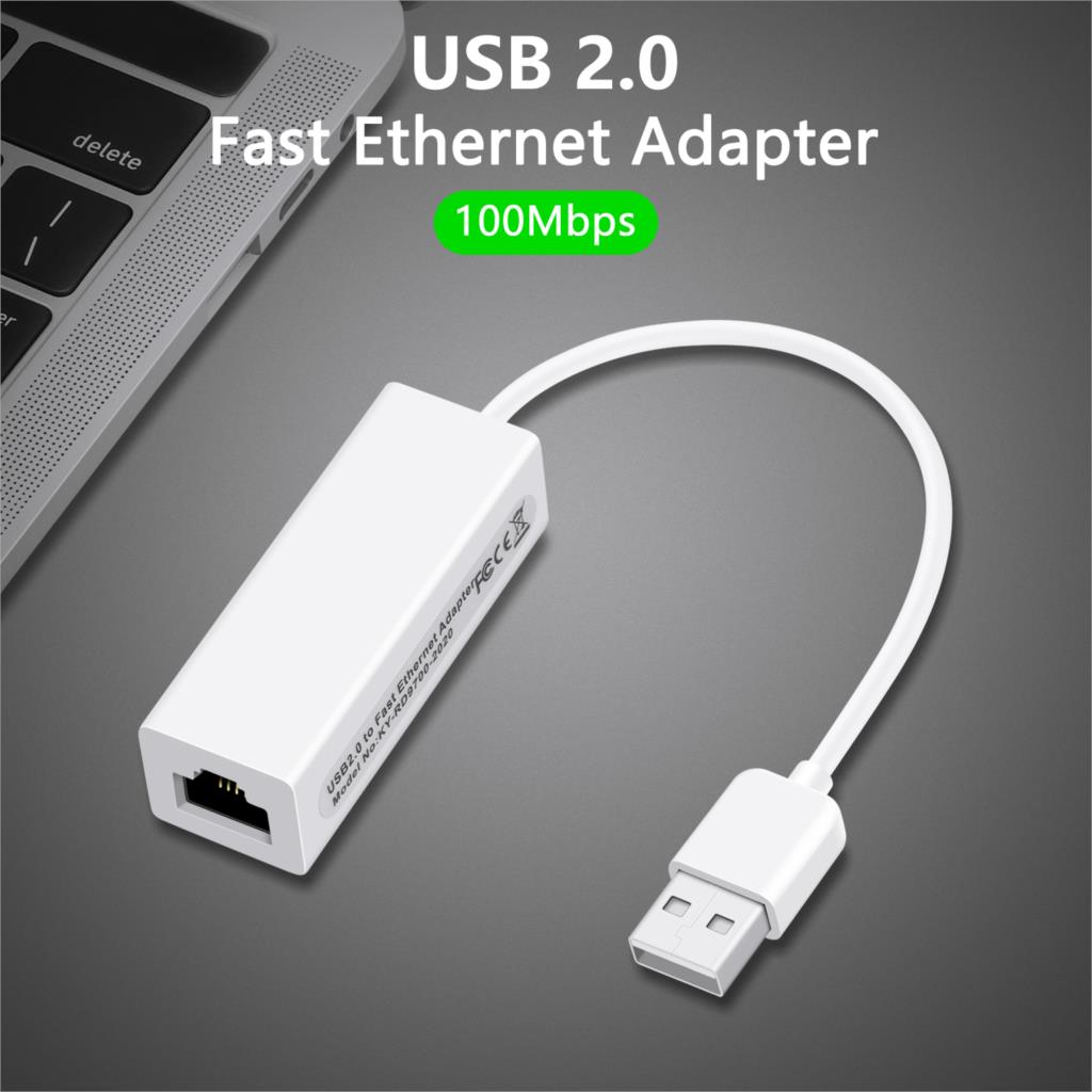 USB naar RJ45 Ethernet Lan Network Adapter voor PC Laptop Windows Mac ChromeOS Linux USB Ethernet Netwerkkaart RD9700 H03