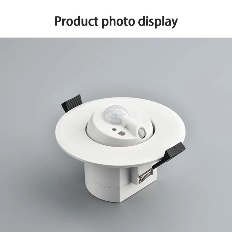 Tuya Zigbee Motion Sensor, Smart Ceiling-Mounted Human Detection Sensor, Brightness Sensors Zigbee Gateway Required Smart Life
