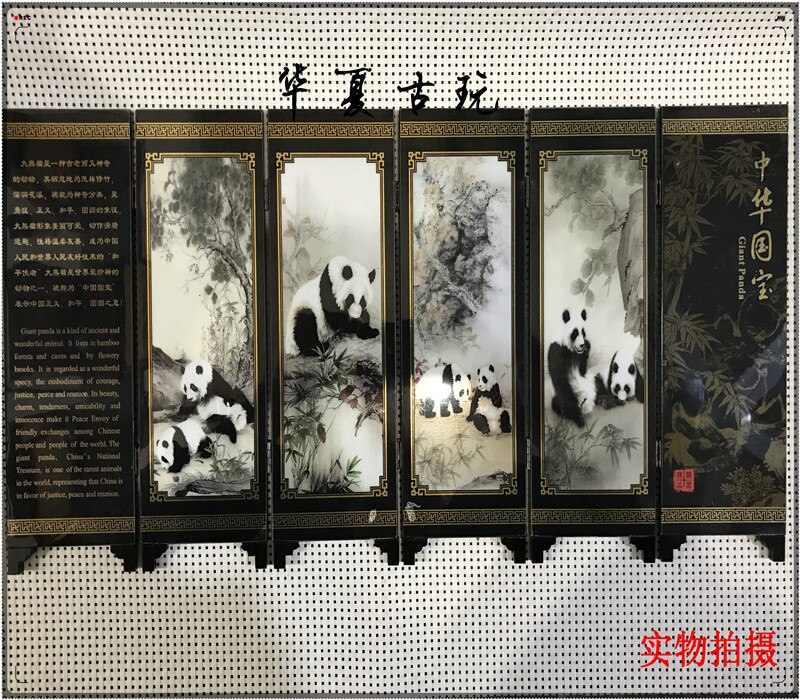 Exquisite antique lacquerware small screen decoration Riverside picture in Qingming Dynasty: 2