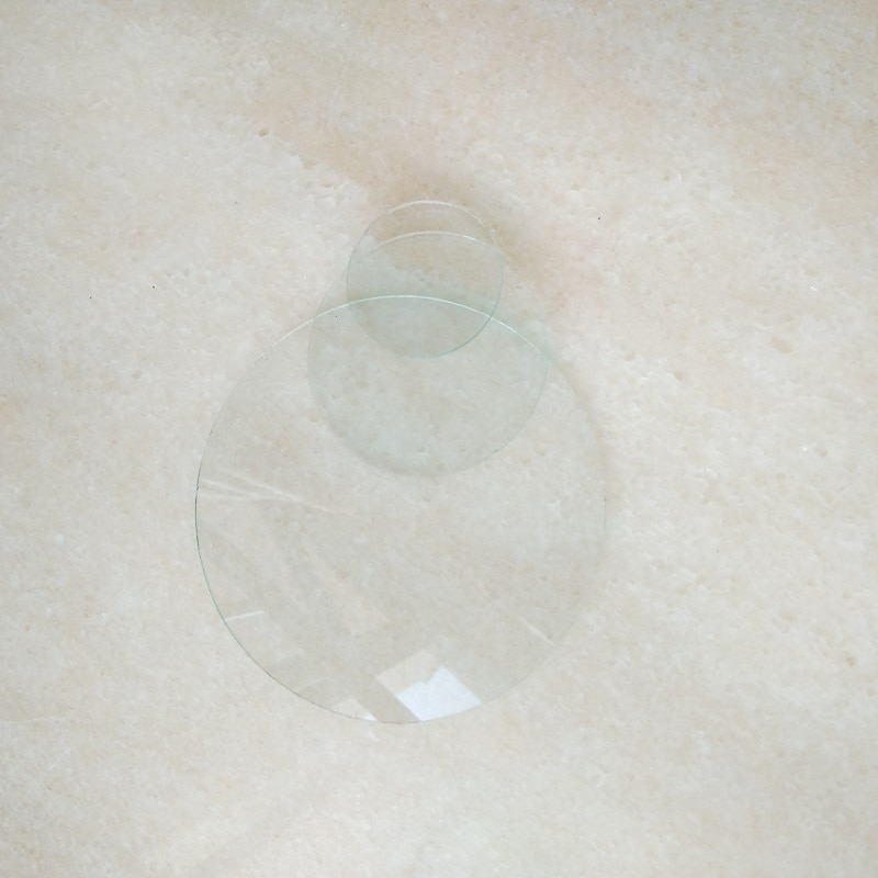 10 stuks/partij D35/42/50/65/70/92/110mm x 2mm clear glas Lens Glas cover disk disc. Glazen lampenkap voor downlight zaklamp gebruik