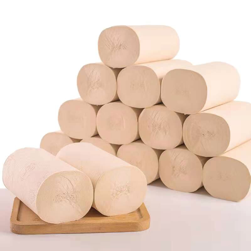 10Rolls Toilet Paper Silky Smooth Soft Original Bamboo Pulp Paper 4-Ply Tissues