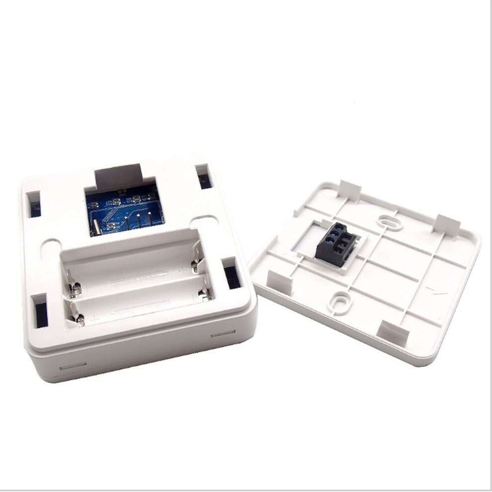 Wireless Gas Boiler Thermostat Rf Control 5A Wall-Hung Boiler Heating Thermostat Aaa Batteries Powered Thermostat