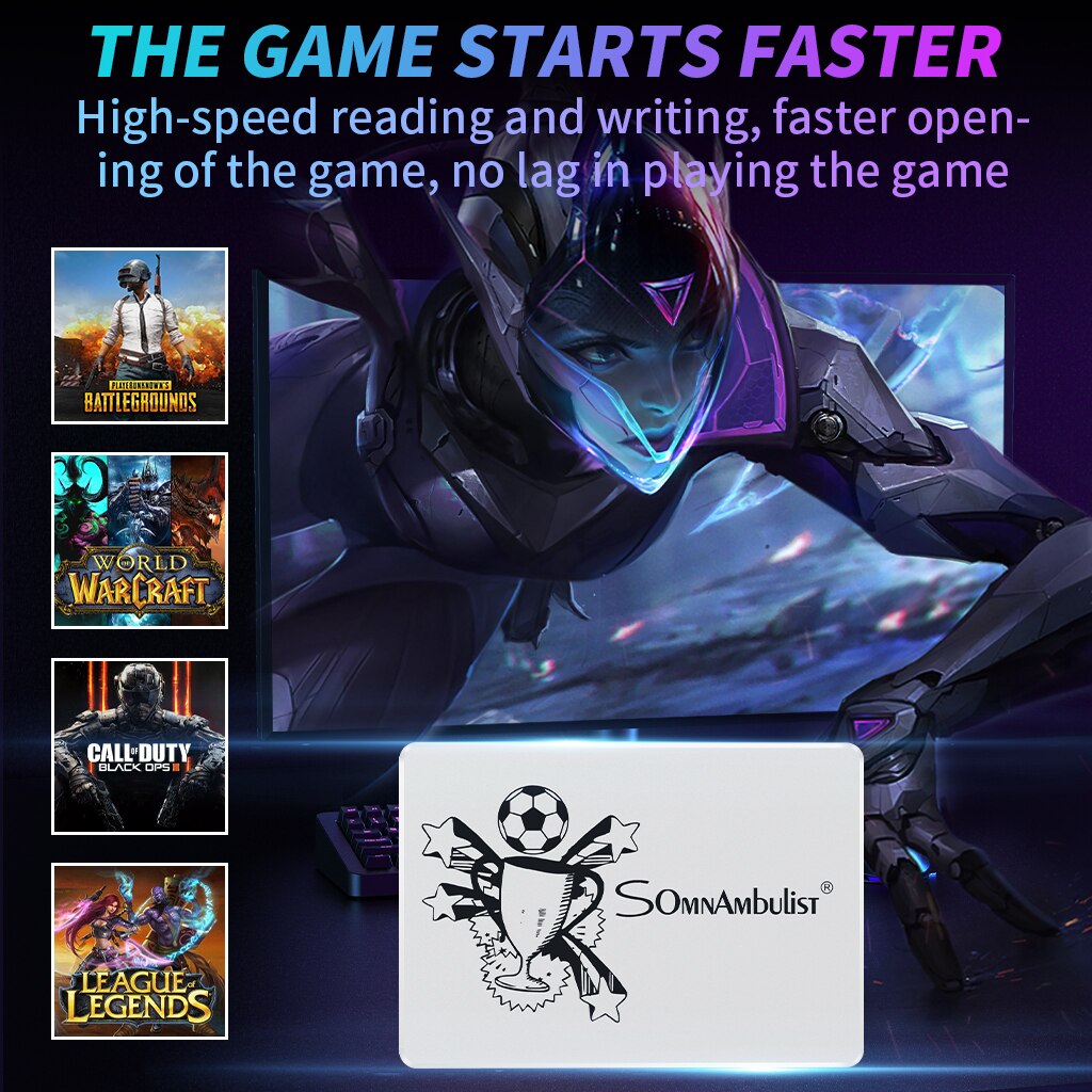 ssd sata3 built-in solid state drive, white built-in solid state drive, 120GB 240GB 480GB 960GB 2TB SSD 2.5