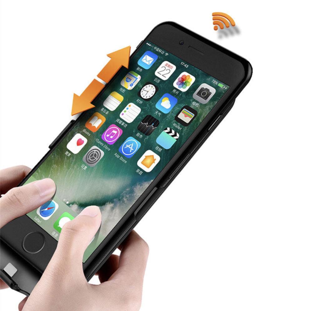 20000mah Power bank case dla iPhone 6 6s 7 plus case ładowarka Case dla iPhone X XS XR 11 Pro Power Bank ładowanie przypadku
