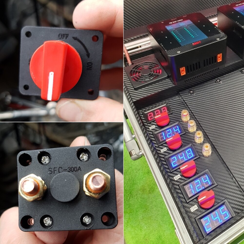 100a 12v batteribryter isolator batterifrakoblingsbryter drepe av/på-bryter til båter biler lastebiler yachter