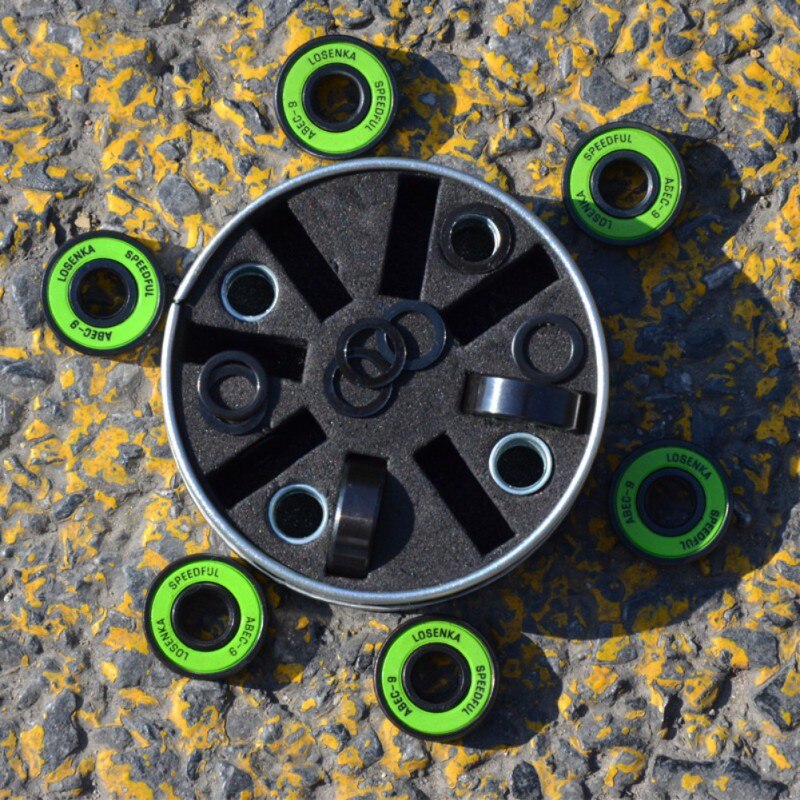 8 stücke/16 stücke/32 stücke 608 Lager ABEC 9 Skate Lager Skateboard Stahl Ball Racing Skate Lager 22*7mm/