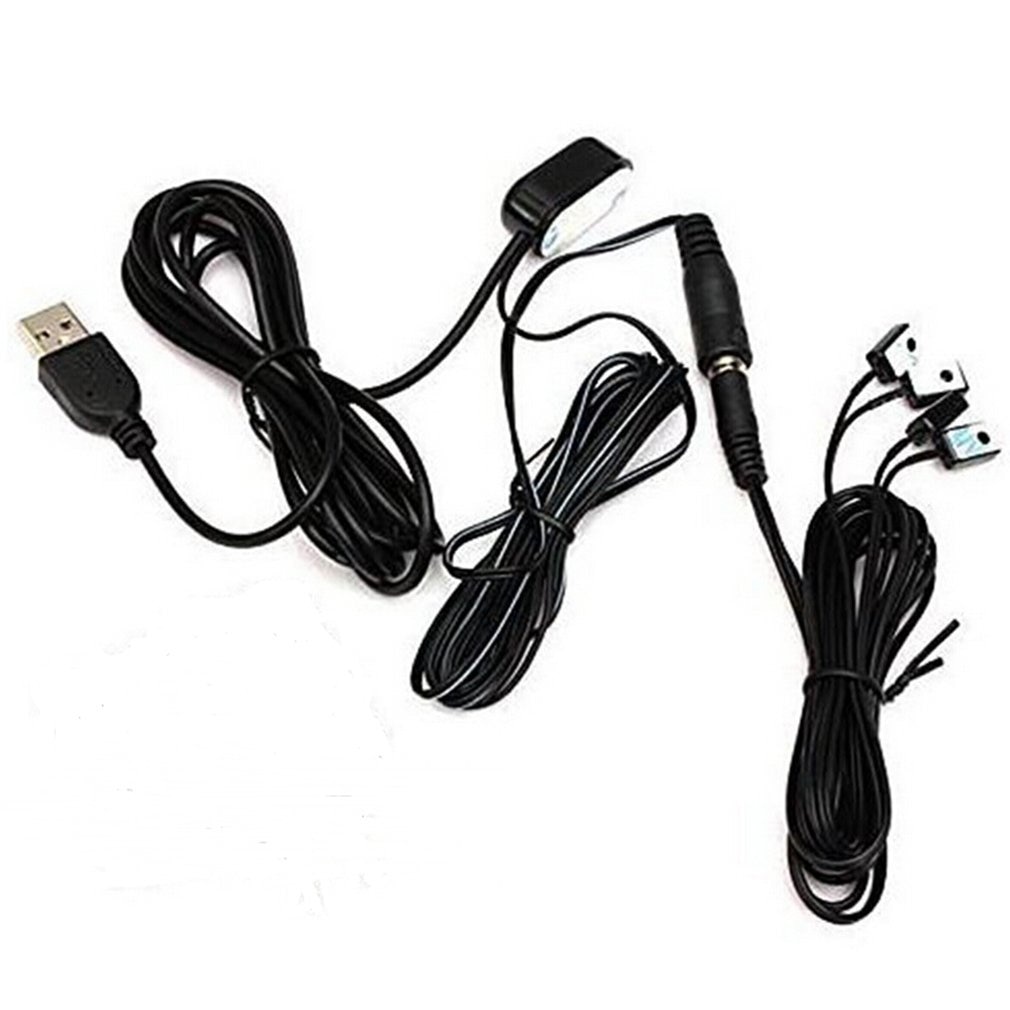 IR Extender 1receiver 4emitters Repeater System Infrared Remote Control Camera / Video Camera ONLENY