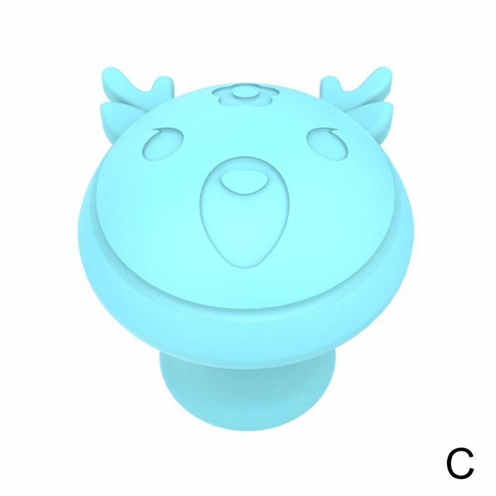 Silica Gel Mouth Jaw Exerciser Slimming Face Tool Double Chin V Face Lifting Double Chin Wrinkle Removal Blow Breath Exerciser: C