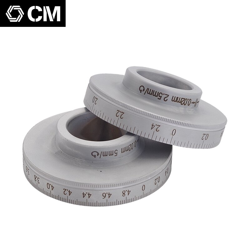 0.02-2.5mm fresemaskindeler skive x-akse y-akse. fres, skala, skive fresemaskin skala ring