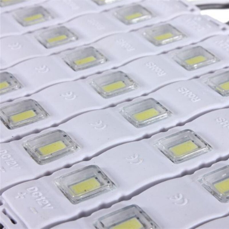 30LEDs SMD 5630LED Module Light Injection Decorative Waterproof Strip Light 12V Super Bright Advertising LED Module Lamp
