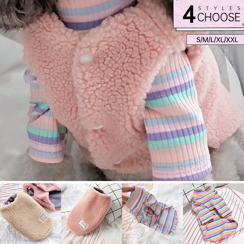 Winter Hond Kleding Voor Hond Puppy Vest Dieptepunt Shirt Warm Honden Kostuum Voor Kleine Hond Kat Kostuums