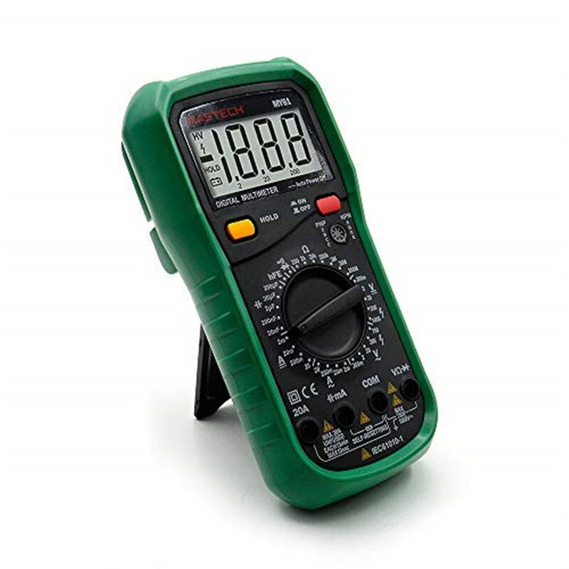 MASTECH MY61 AC/DC Electric Handheld Tester Meter Digital Multimeter Voltmeter Ohm Electrical Tester