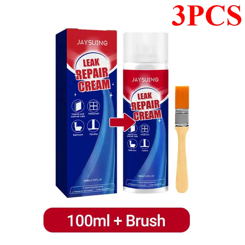 Zexef läckagereparation vattentät tätningsmedel superstark bindning hushållstätningsreparationsverktyg kraftfullt tätningsmedel krämbeläggning flytande spray: Blå