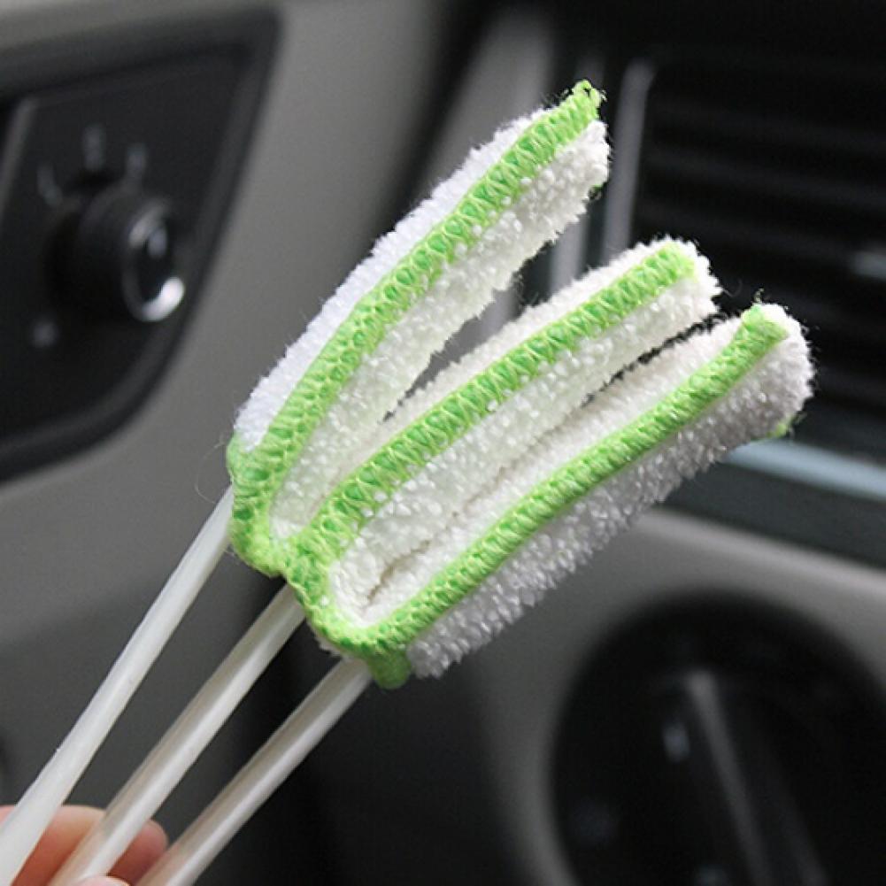 Portable Keyboard Dust Air-Condition Cleaner Computer Clean Tool Blinds Dirt Duster Brush Dual Head Useful Clean Brush For Home
