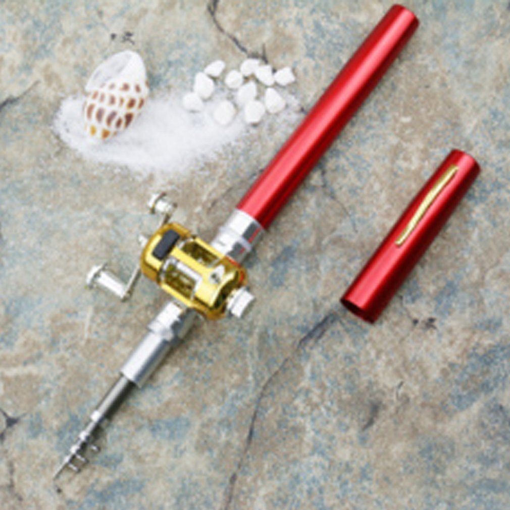 Stylo Type canne à pêche Mini poche glace canne à pêche