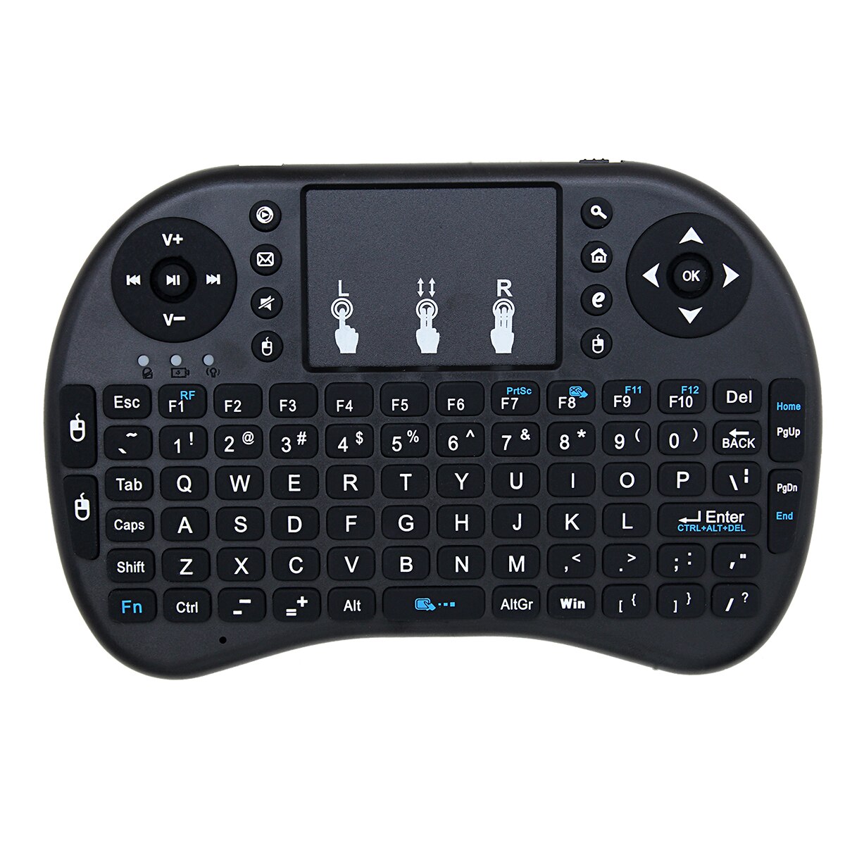 Wechip I8 Russisch Engels Versie 2.4Ghz Wireless Keyboard Air Mouse Met Touchpad Handheld Werk Met Android Tv Box Mini pc 18