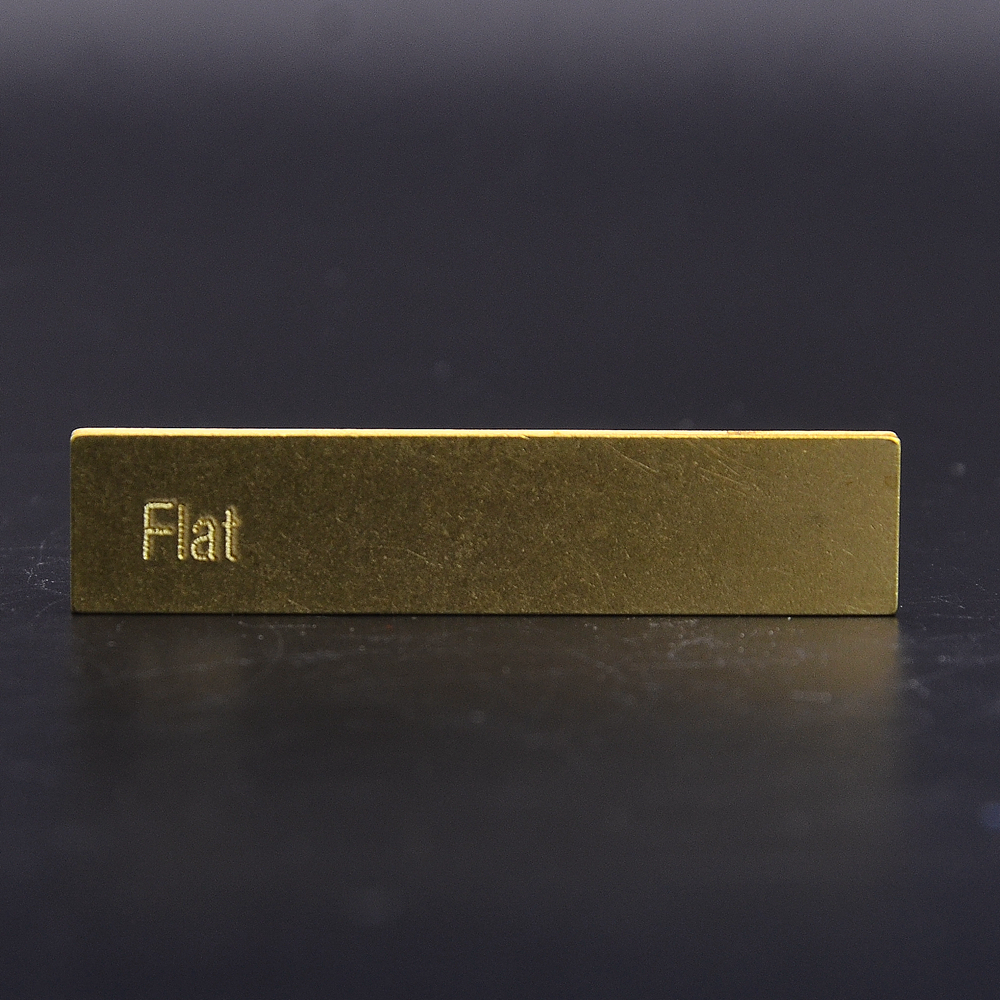 Caul per pressa per tasti della tastiera con inserto in ottone per chitarra basso: Colore rosa