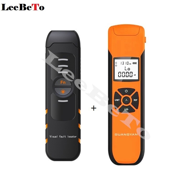 G10 Optical Power Meter with 5-30Mw Visual Fault Locator Fiber Optic Power Meter With Flash Light OPM Fiber Optic Red Light Pen