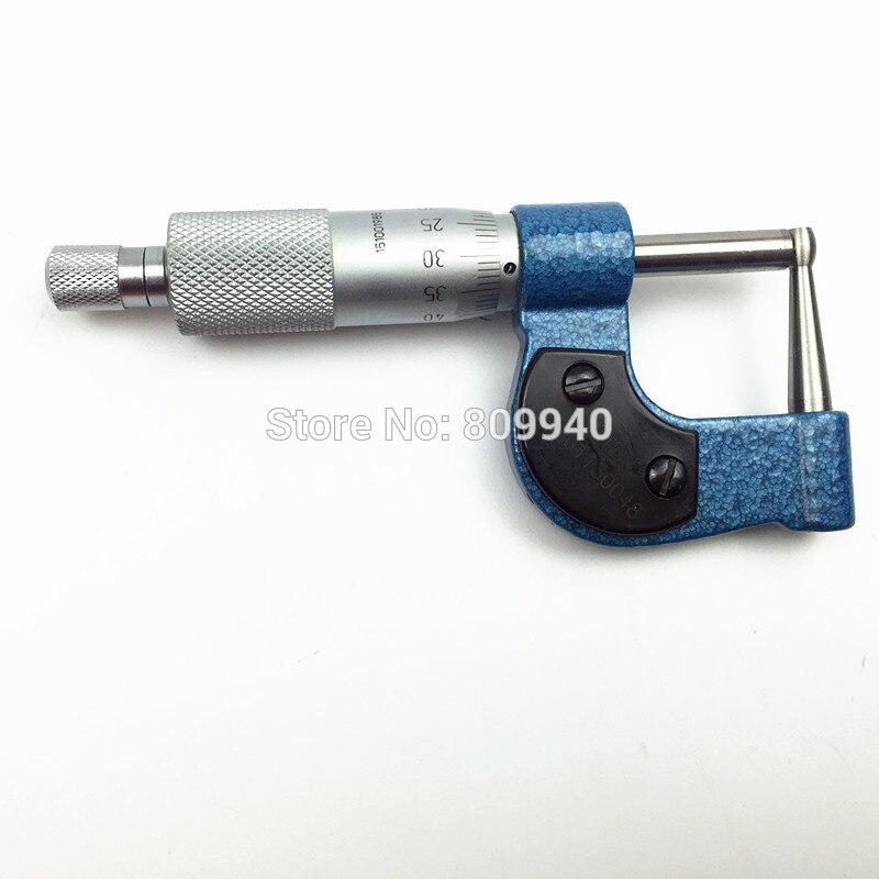 Factory Outlet 0-25mm Tube Micrometer Drum Head Thickness Micrometer Tube Wall Thickness Gauge Measuring Tools