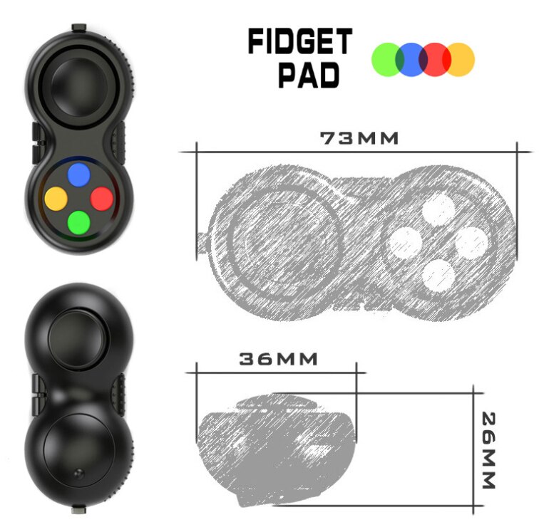 Giocattolo Antistress per adulti bambini bambini Fidget Pad Antistress spremere divertimento mano giocattoli interattivi caldi di Fidget